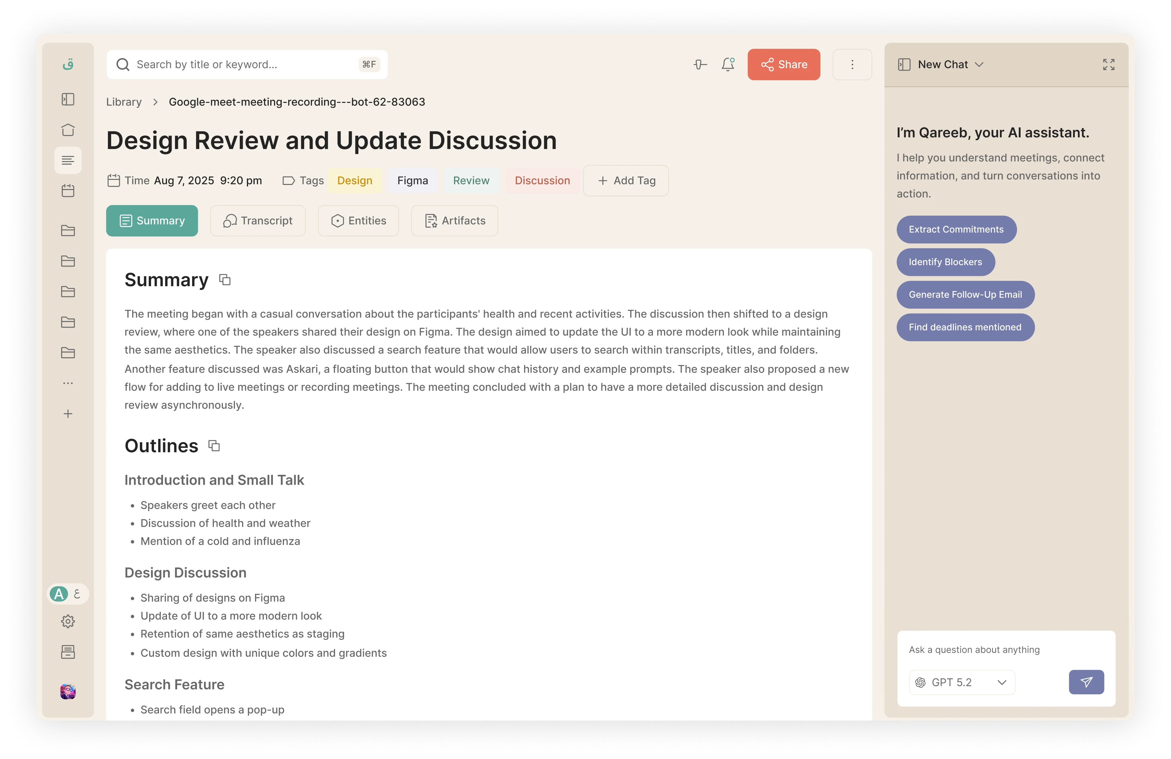 Dashboard view 1